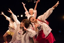 あヴぁんだんど「あヴぁんだんど1stワンマン～ピクニック at nerd park～」の様子。（撮影：稲垣謙一）