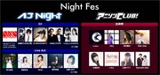 「AnimeJapan 2016 Night Fes」バナー