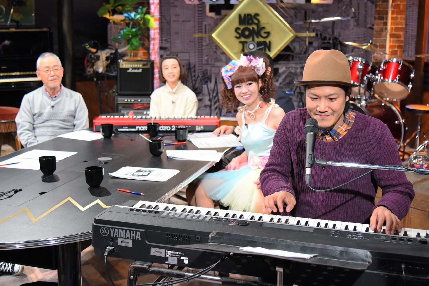 「MBS SONG TOWN」収録の様子。(c)毎日放送