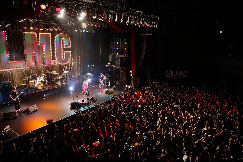 「Go to the 10th Anniversary LM.C TOUR 2016『SUPER GLITTER LOUD BOX』」1月31日の東京・TSUTAYA O-EAST公演の様子。（撮影：宮脇進）