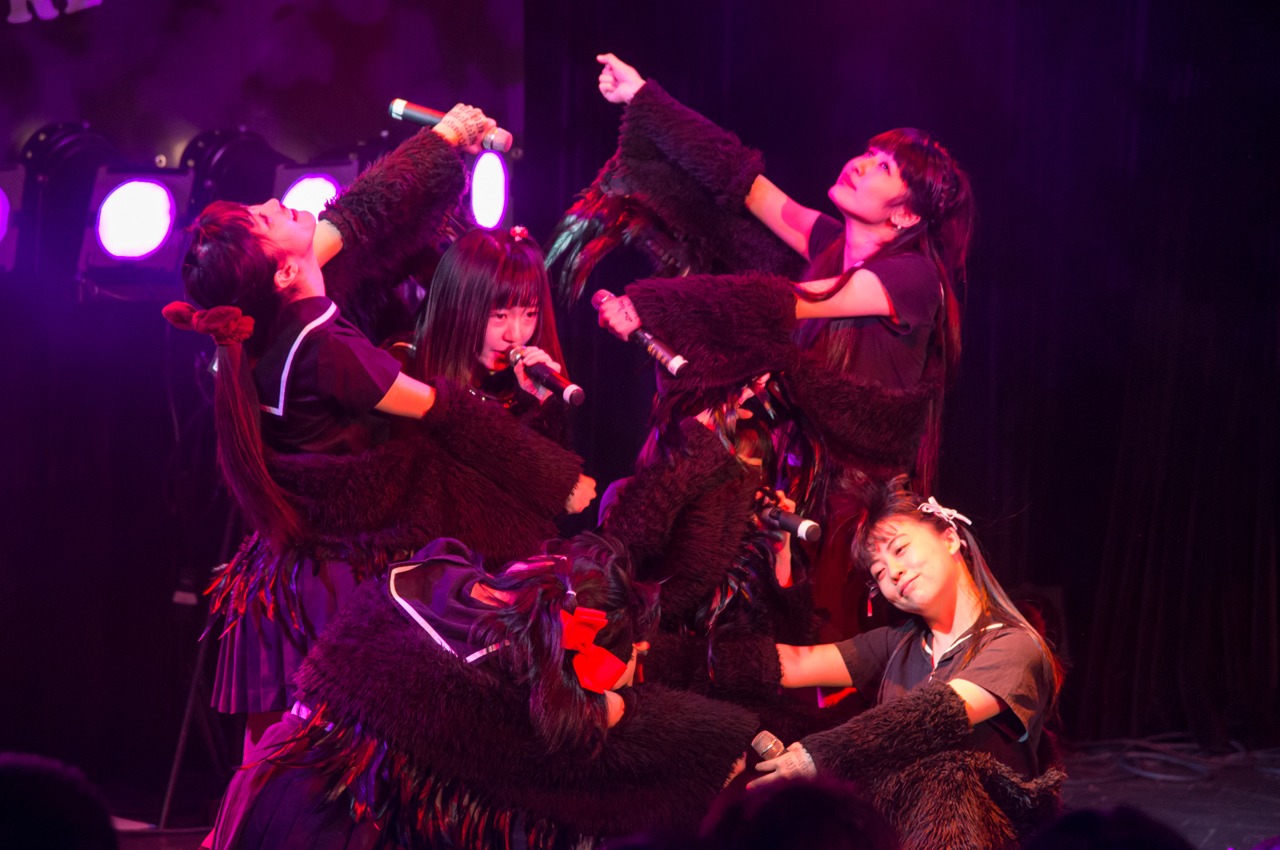 BELLRING少女ハート「もえち卒業ライブvol.3」の様子。（撮影：林晋介）