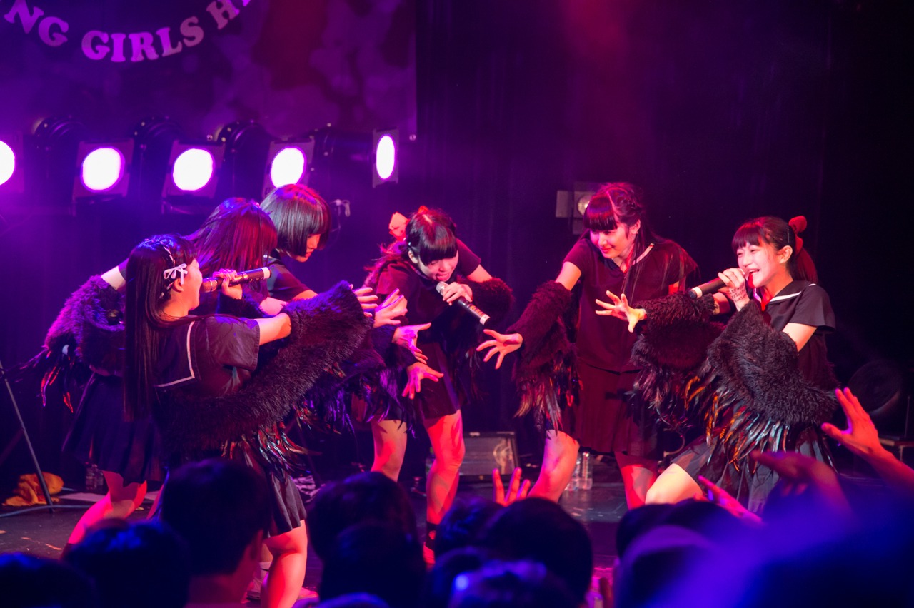 BELLRING少女ハート「もえち卒業ライブvol.3」の様子。（撮影：林晋介）