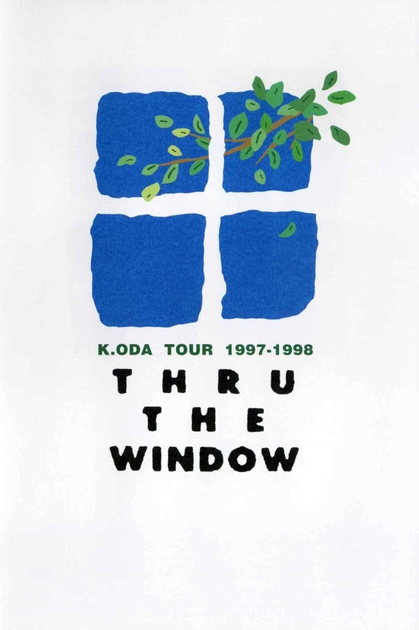 小田和正「K.ODA TOUR 1997-1998 THRU THE WINDOW」ジャケット