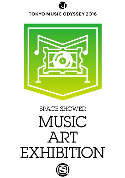 「SPACE SHOWER MUSIC ART EXHIBITION」ロゴ
