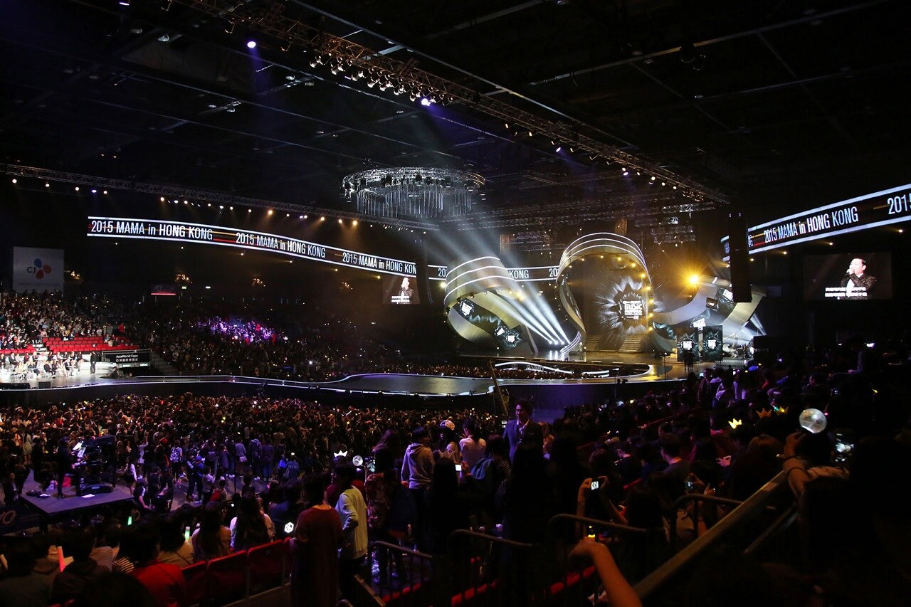 「2015 Mnet Asian Music Awards」の様子。(c)CJ E&M Corporation, all rights reserved