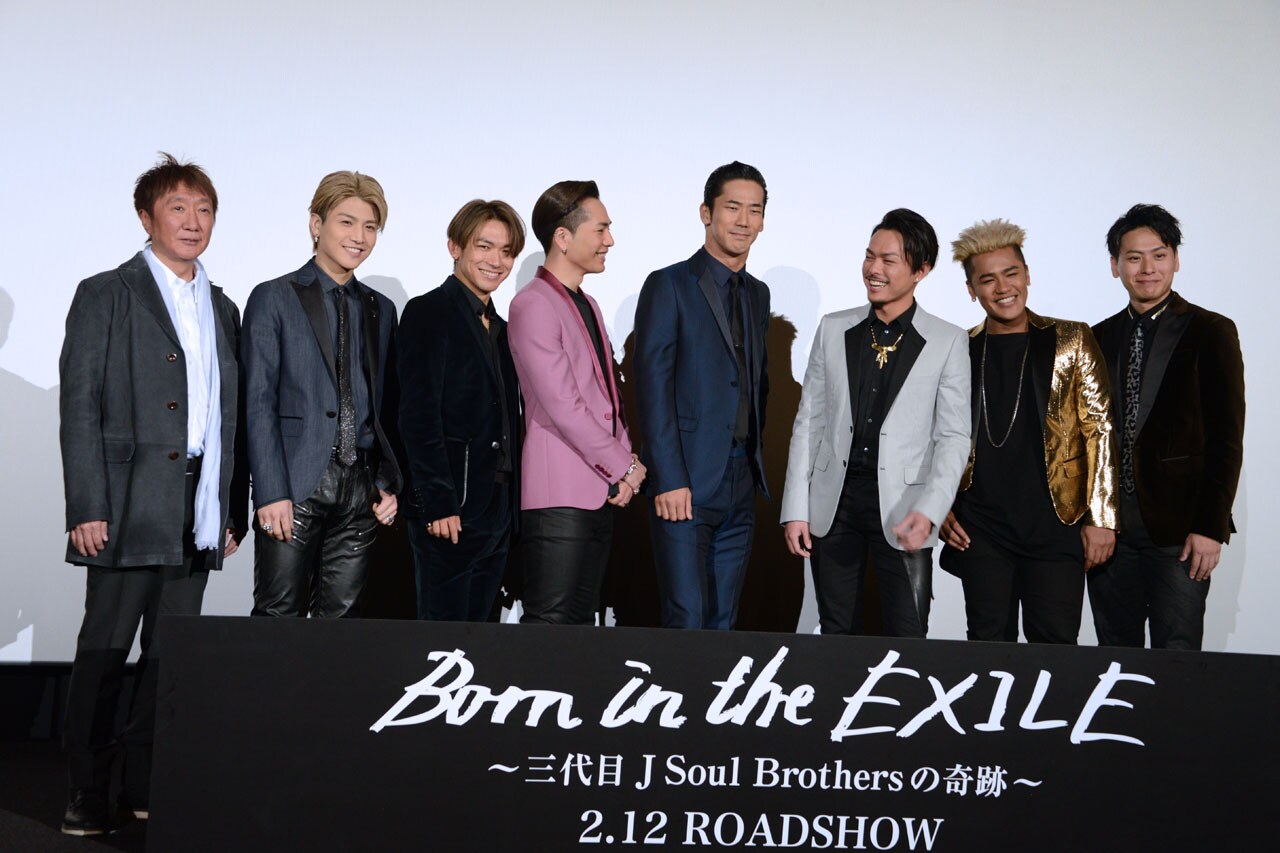 監督の保母浩章と三代目 J Soul Brothers from EXILE TRIBE