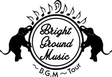 モノブライト「Bright Ground Music ～B.G.M～ Tour」ロゴ
