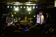 つばきが昨日2月4日に出演した「SHELTER presents "BATTLE60×60"」の様子。（撮影：高田真希子）