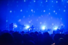 TK from 凛として時雨のライブの様子。（撮影：河本悠貴）