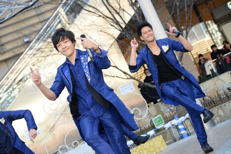 黒川ティムと森崎ウィン。