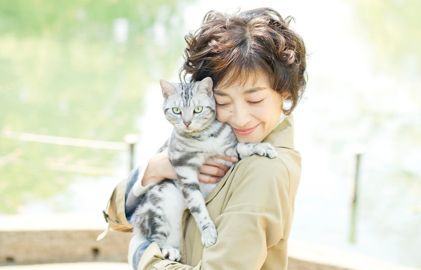 2014年10月放送の「連続ドラマW　グーグーだって猫である」のワンシーン。 (c) WOWOW