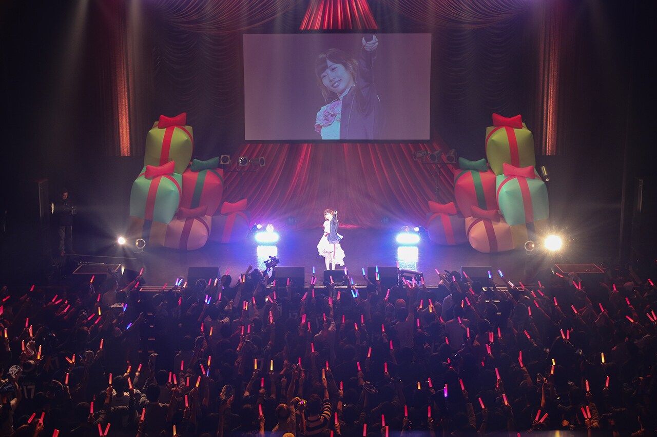 楠田亜衣奈「さんくっすん BIRTHDAY ～27年前の今日 楠田亜衣奈が生まれるってよ～」の様子。