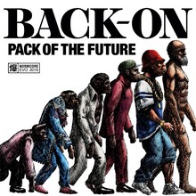 BACK-ON「PACK OF THE FUTURE」CD+DVD盤ジャケット