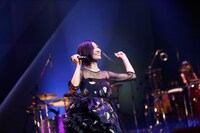 「坂本真綾LIVE TOUR 2015-2016 "FOLLOW ME UP"」最終公演の様子。（撮影：羽田誠）
