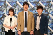 左より森高千里、篠原信一、渡部建。 (c)フジテレビ