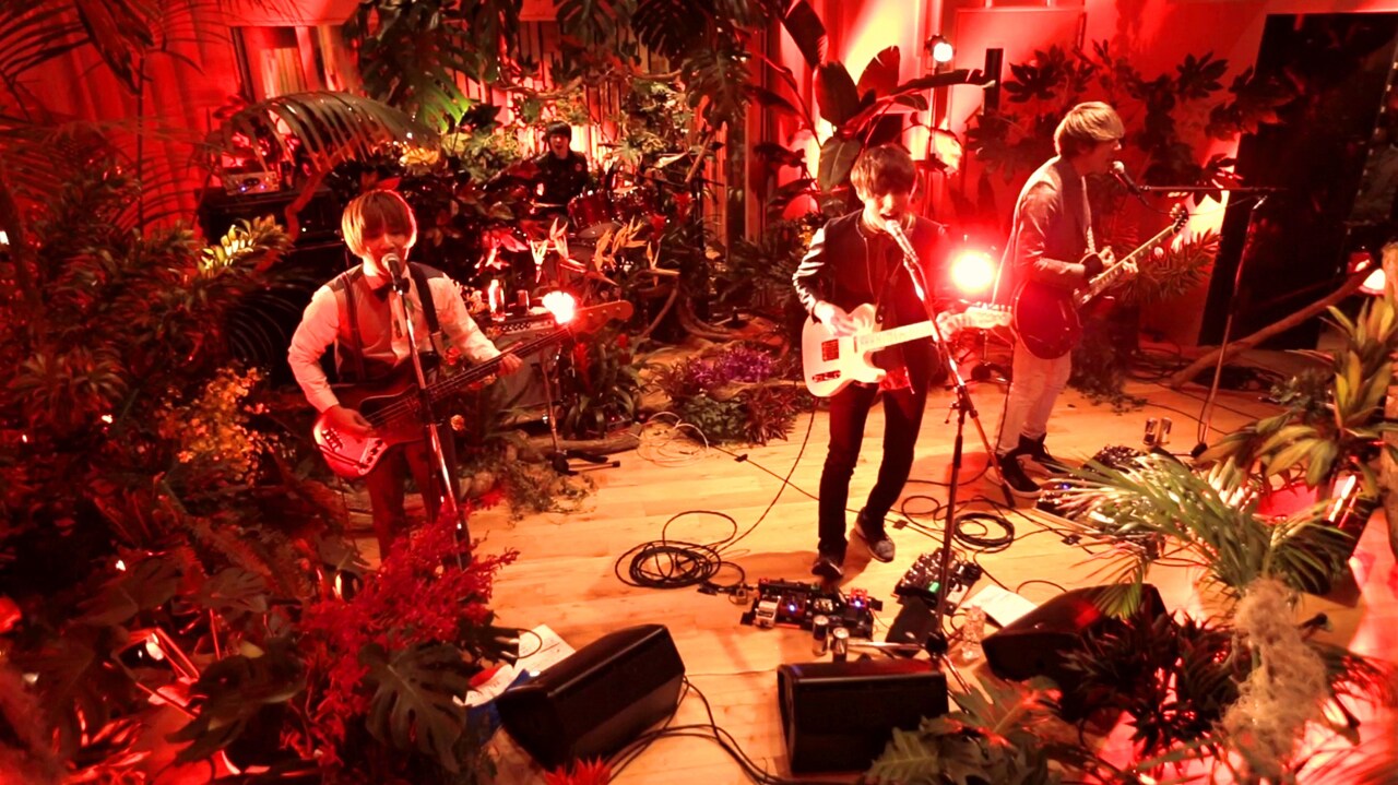 go!go!vanillas「Kameleon Live」のワンシーン。