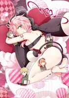 新田恵海演じる「変則系クアドラングル」のキャラクター・ミオ。