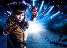 アリーナを演じる中川翔子。