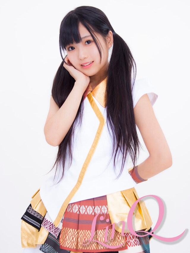 LinQに加入した星野真依。