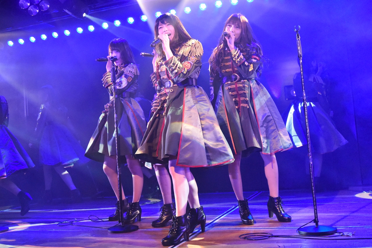 AKB48チームA「M.T.に捧ぐ」公開ゲネプロの様子。