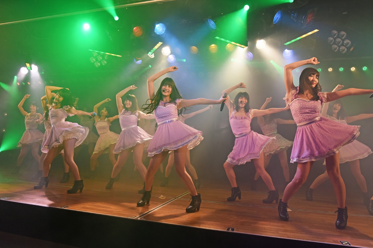 AKB48チームA「M.T.に捧ぐ」公開ゲネプロの様子。