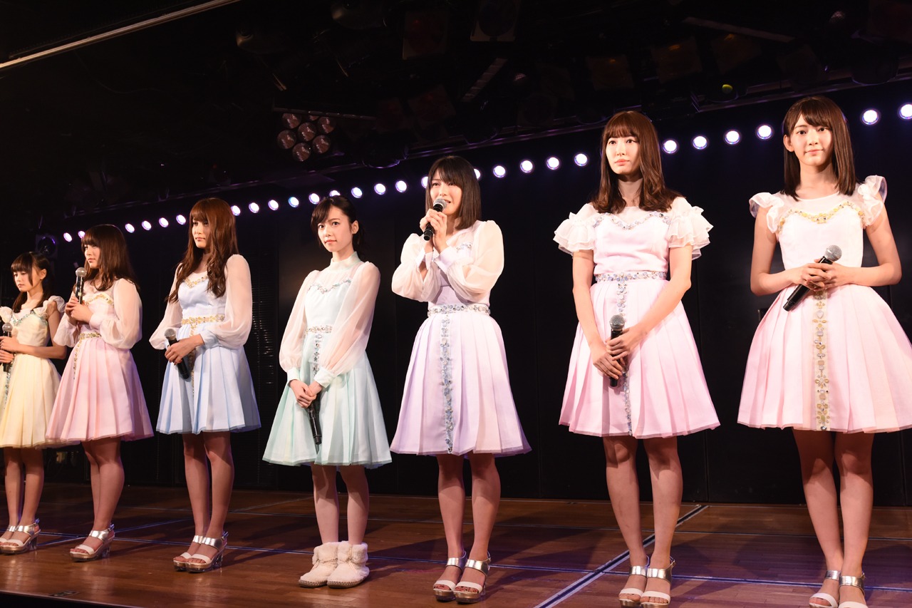 AKB48チームA「M.T.に捧ぐ」公開ゲネプロの様子。