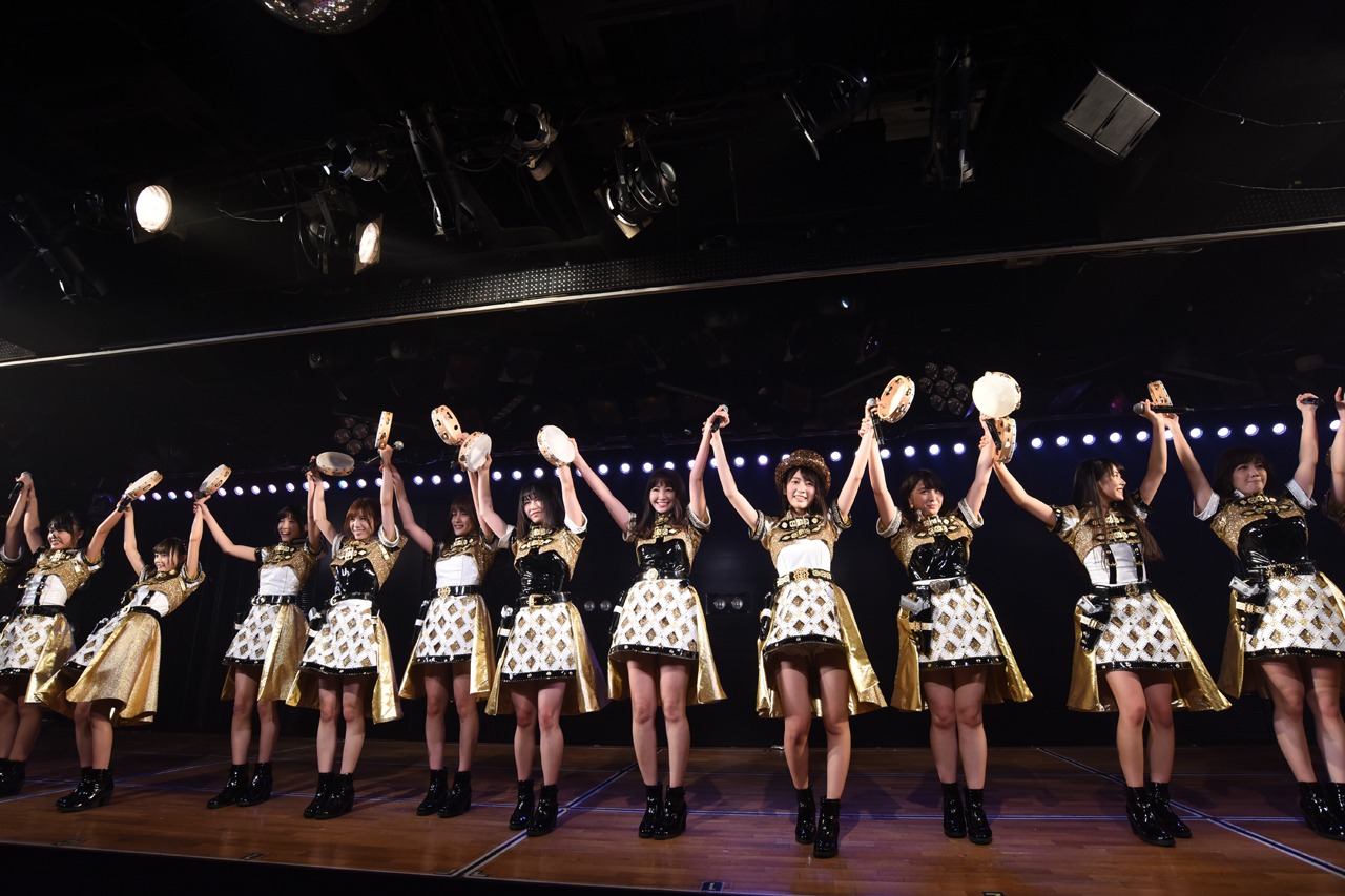 AKB48チームA「M.T.に捧ぐ」公開ゲネプロの様子。