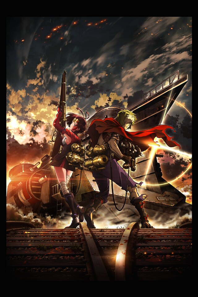 アニメ「甲鉄城のカバネリ」ティザービジュアル (c) カバネリ製作委員会