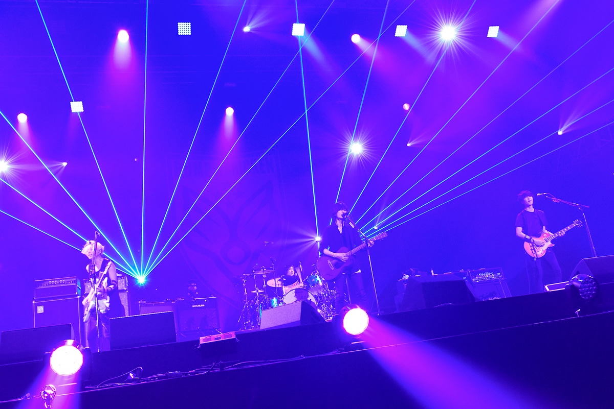 「BUMP OF CHICKEN結成20周年記念Special Live『20』」の様子。（撮影：古渓一道）