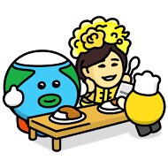 ももいろクローバーZとSmartNewsのコラボレーションイラスト。