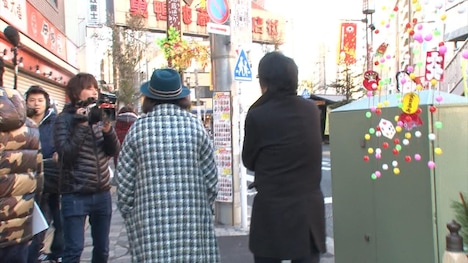 「久保×岡村こじらせデート」のワンシーン。(c)フジテレビ