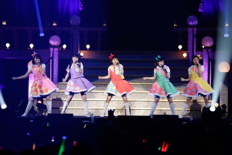 ももいろクローバーZのライブの様子。（写真提供：ニッポン放送）