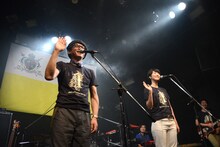 TWEEDEESワンマンライブ「Happy Birthday TWEEDEES」の様子。