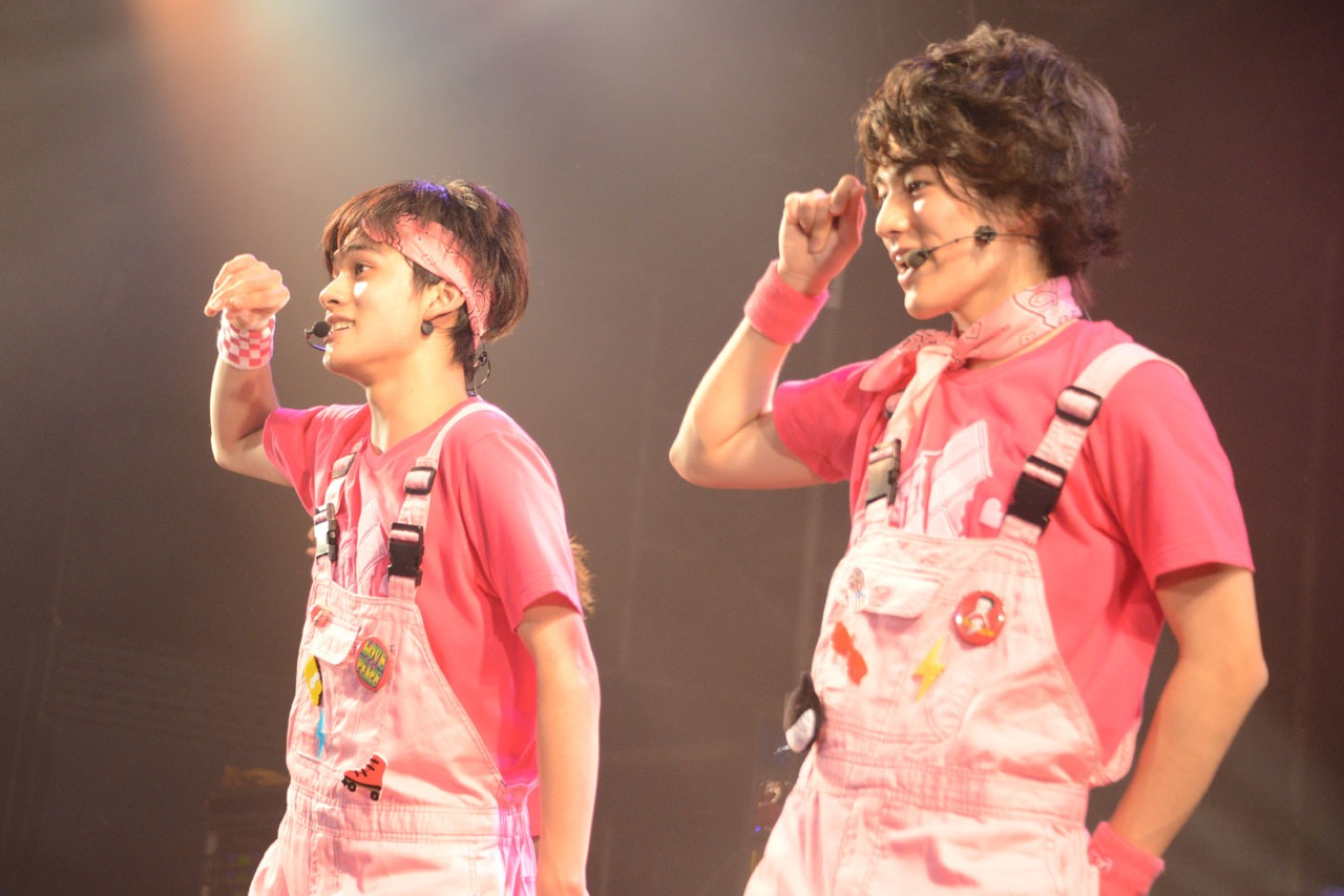 TAKUMIとMASAKI。