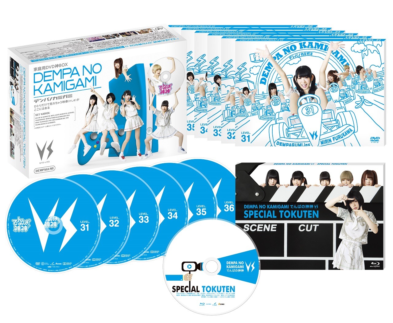 でんぱ組.inc「でんぱの神神DVD 神BOXビリシックス」展開図