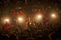 「NUBO "bonfire" TOUR 2015-2016 ファイナルシリーズ」東京・渋谷CLUB QUATTRO公演の様子。（Photo by HayachiN）