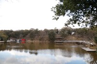 「SEED」劇中音楽レコーディングが行われた奈良・奈良公園浮見堂。（Photo by LESLIE KEE）