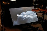 奈良・奈良公園浮見堂で行われた「SEED」劇中音楽レコーディングの様子。（Photo by LESLIE KEE）