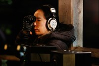 奈良・奈良公園浮見堂で行われた「SEED」劇中音楽レコーディングの様子。（Photo by LESLIE KEE）