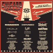 「CHICAGO OPEN AIR」フライヤー