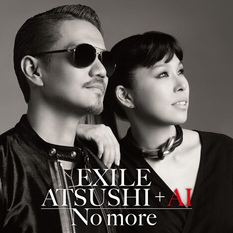 EXILE ATSUSHI＋AI「No more」CD+DVDジャケット