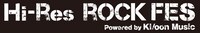 「Hi-Res ROCK FES 2016」ロゴ