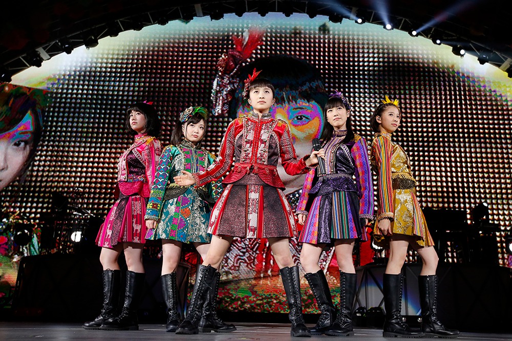 人気画像10位は「ももクロドームツアー名古屋で開幕、有安の初ソロライブ発表も」より、ももいろクローバーZ。（Photo by HAJIME KAMIIISAKA）