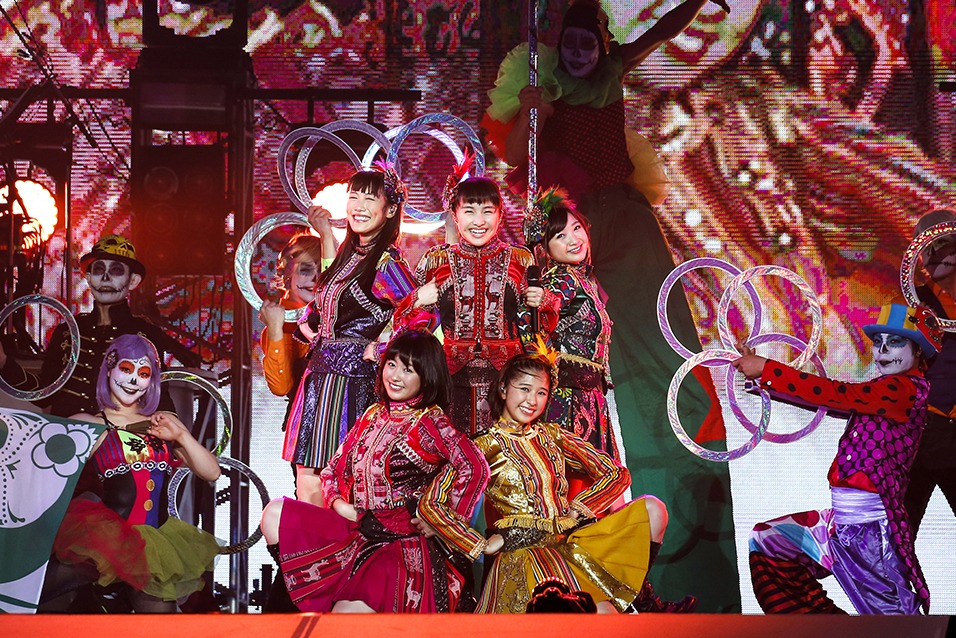 人気画像5位は「ももクロドームツアー名古屋で開幕、有安の初ソロライブ発表も」より、ももいろクローバーZ。（Photo by HAJIME KAMIIISAKA）