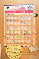 ファンから寄せられたメッセージ。