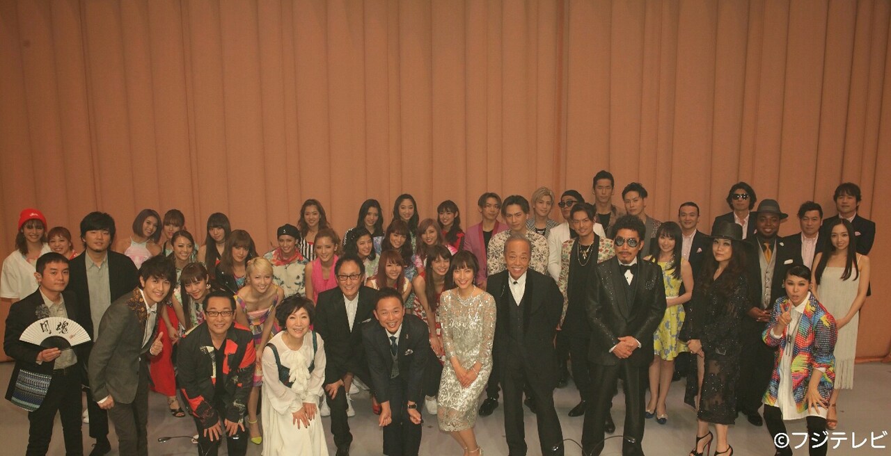 「MUSIC FAIR 2600回記念コンサート」出演者 （c）フジテレビ