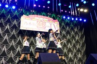 「乃木坂46 4th Anniversary 乃木坂46時間TV」内「深川麻衣 selection songs～乃木坂46は、好きですか？～」の様子。（写真提供：ソニー・ミュージックレコーズ）