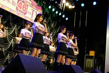 「乃木坂46 4th Anniversary 乃木坂46時間TV」内「深川麻衣 selection songs～乃木坂46は、好きですか？～」の様子。（写真提供：ソニー・ミュージックレコーズ）