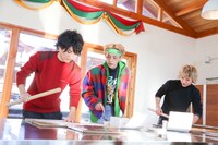 左からMASAKI、りゅうちぇる、RYUJI。