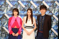 左より森高千里、河北麻友子、渡部建。 (c)フジテレビ